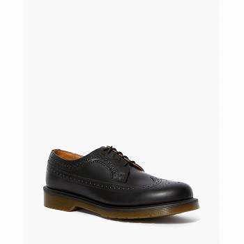 Dr Martens 3989 Smooth Kožené - Cierne Brogue Topanky Panske, DR0071